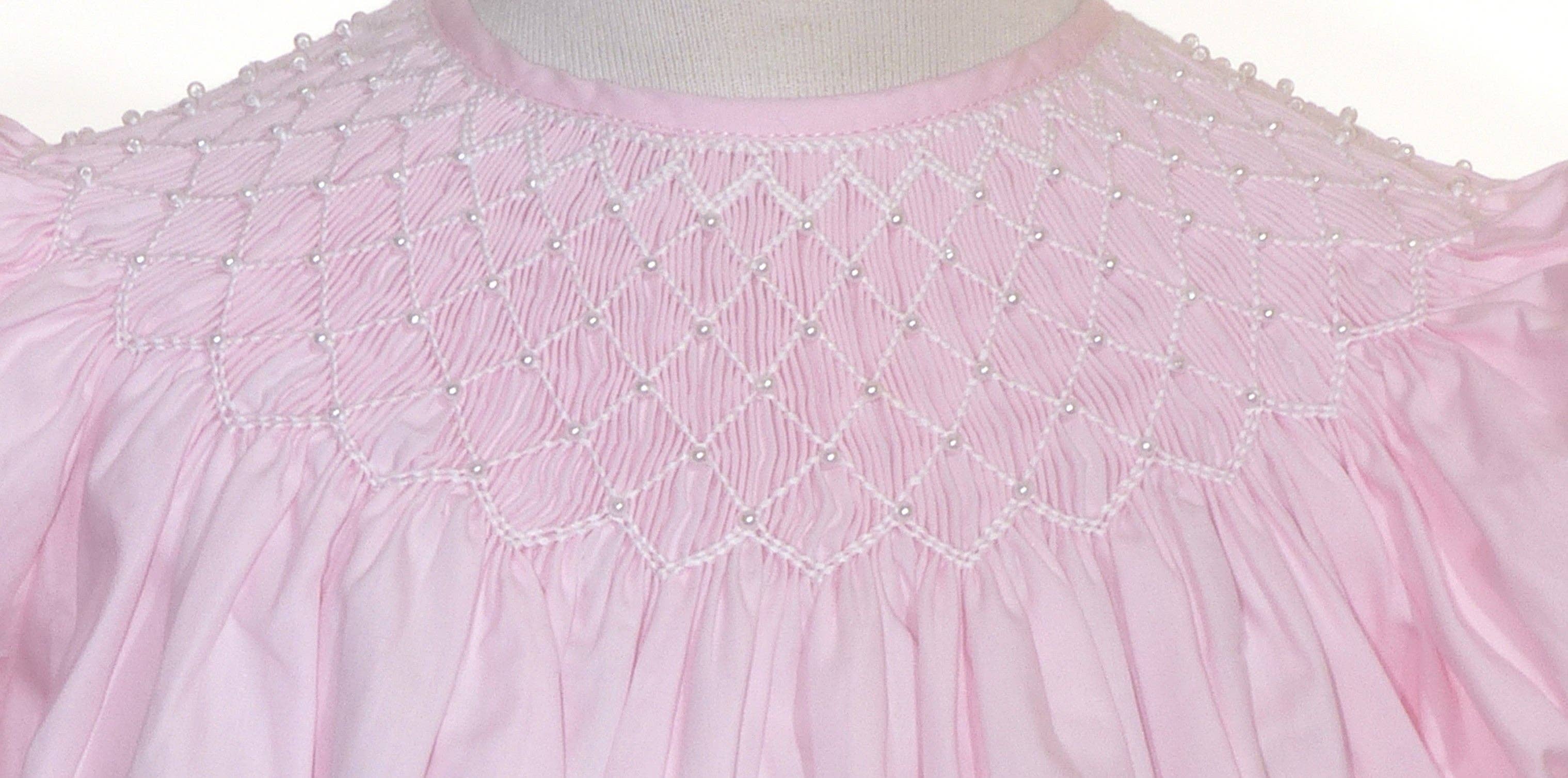 Rose Petal Smocked Dress