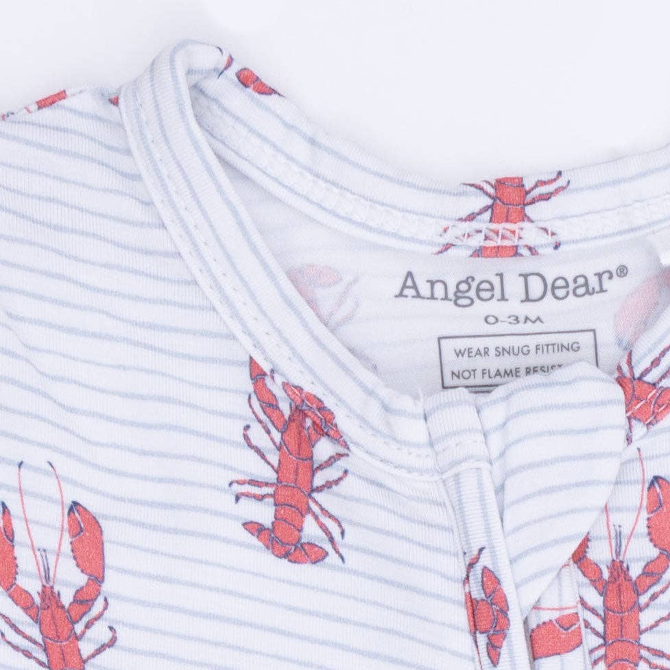 Louisiana Lobster 2 Way Zipper Footie