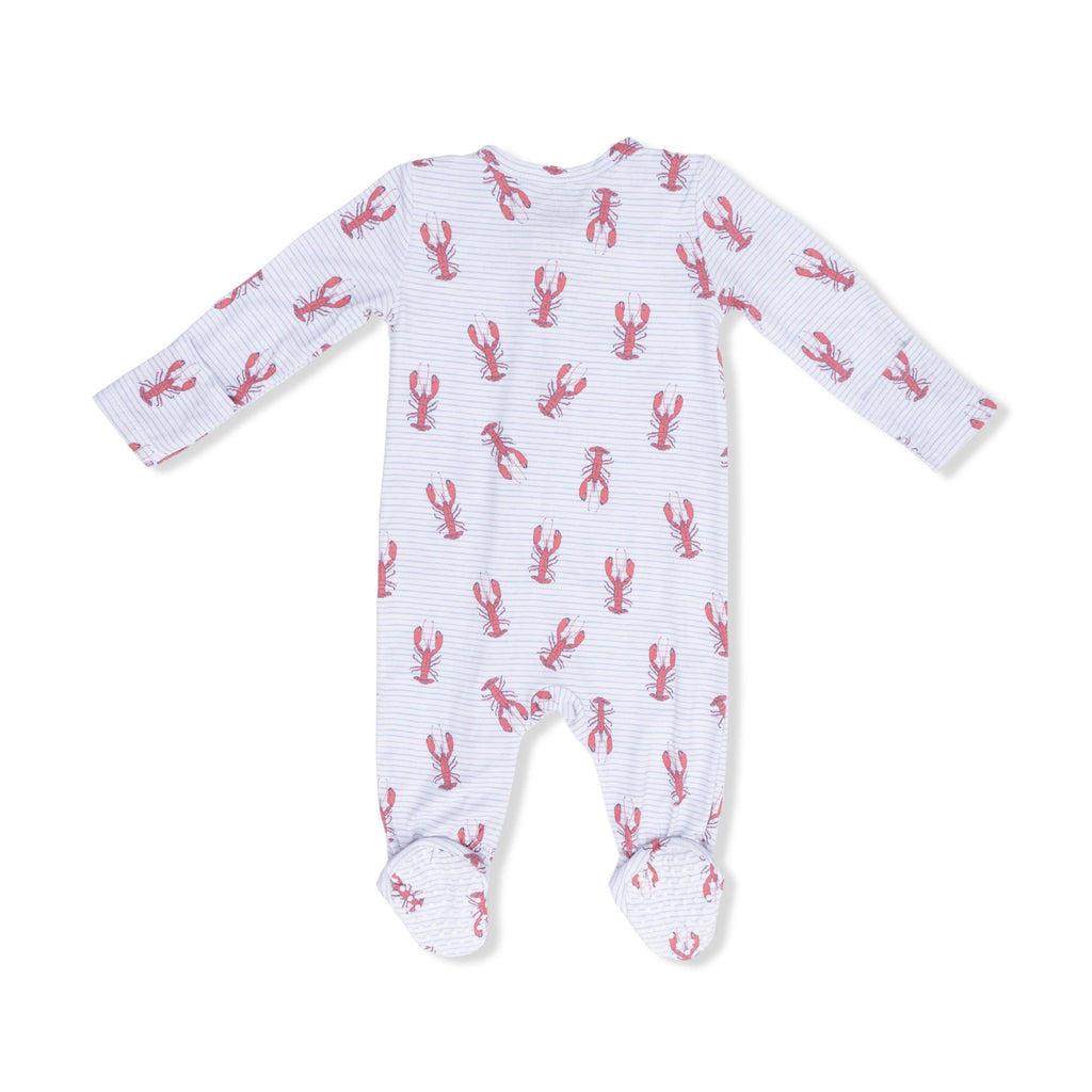Louisiana Lobster 2 Way Zipper Footie