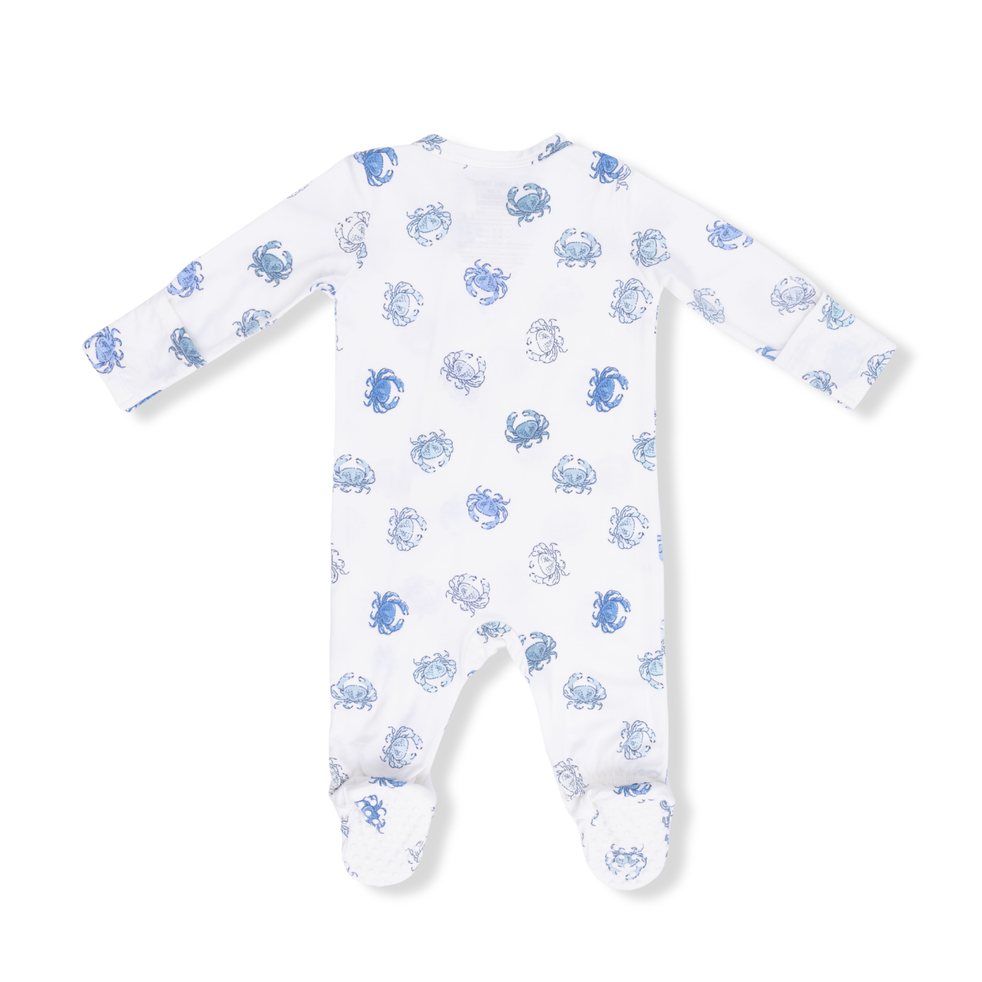 Blue Crab Bamboo Footie