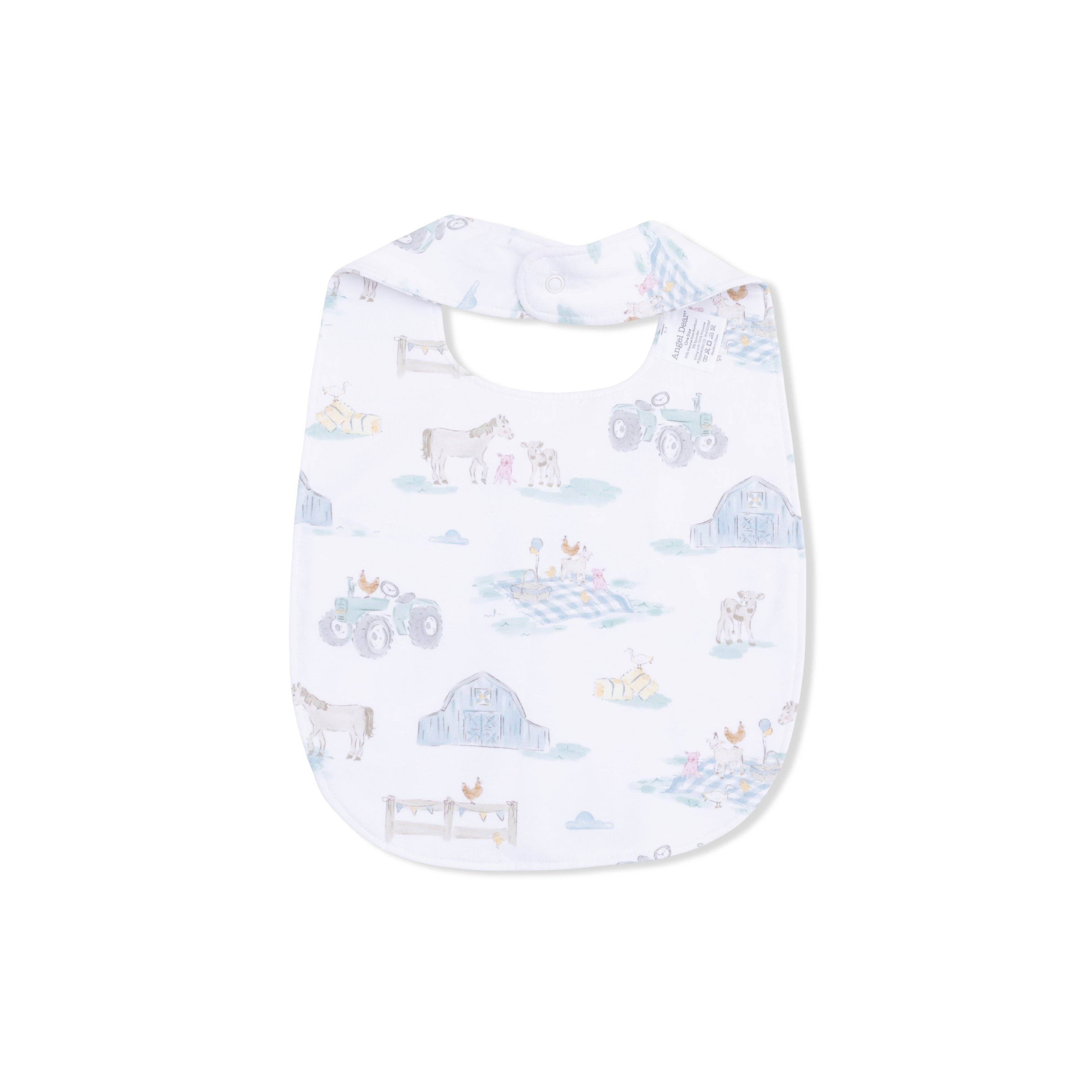 Blue Farm Feeding Bib