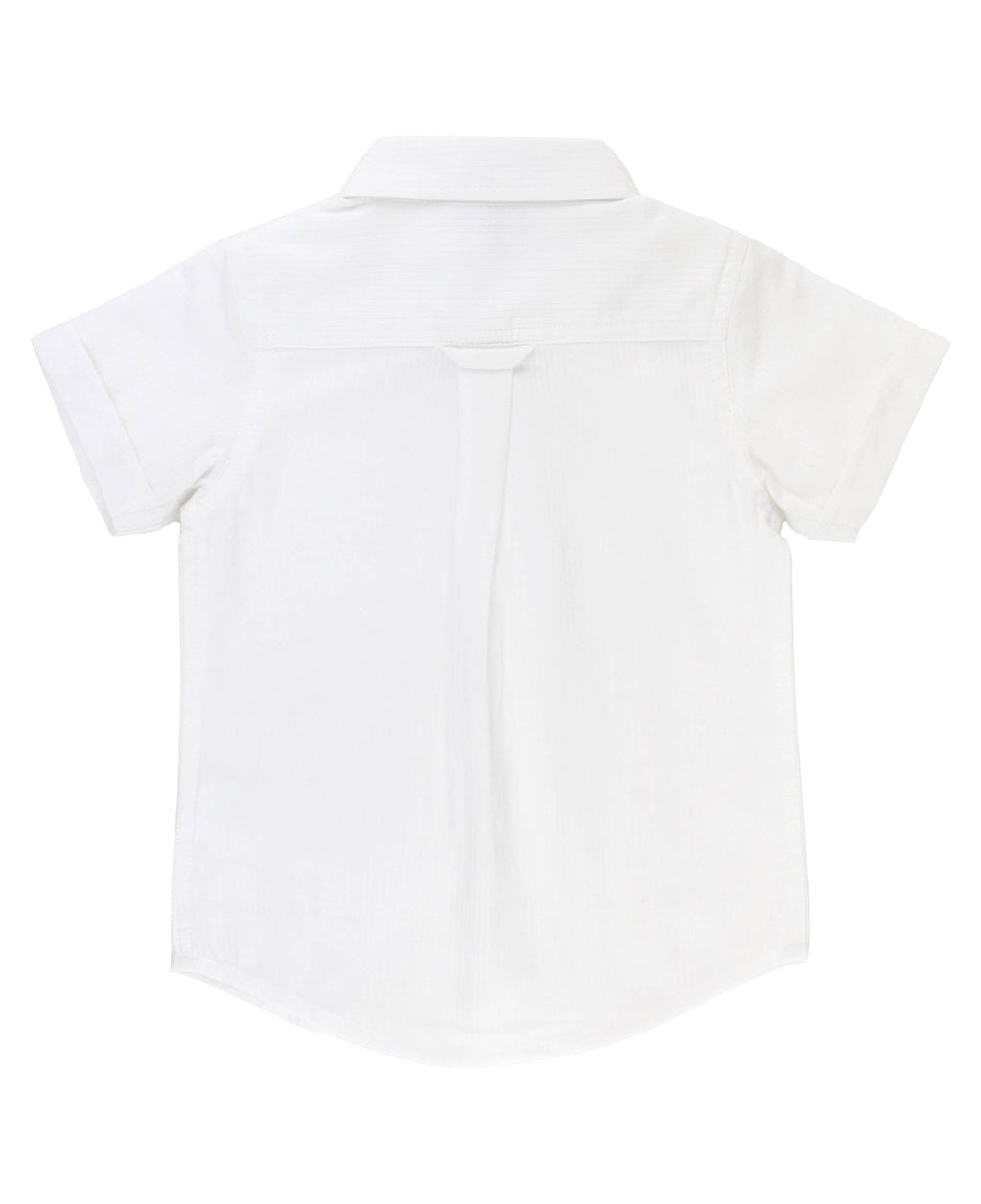 Classic White Rugged Butts Button-Up Shirt