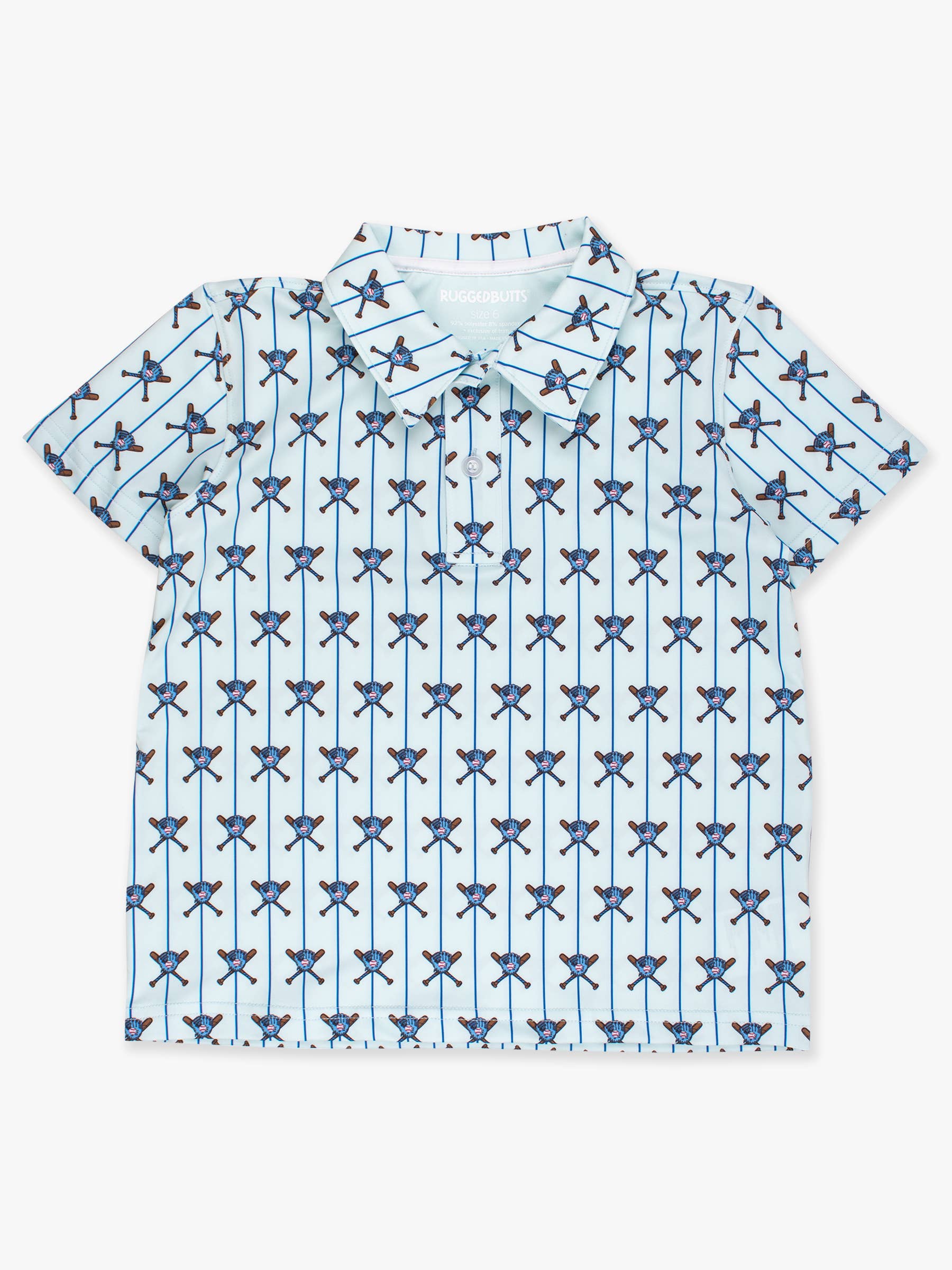Baseball Rugged Butts Performance Polo Shirt