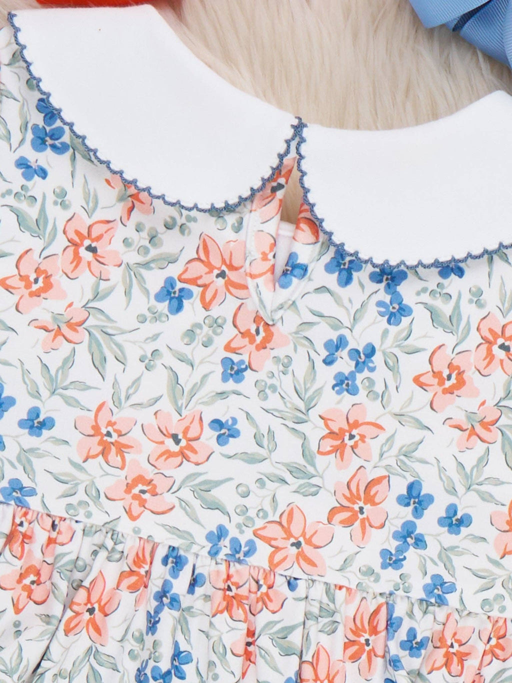 Graceful Floral "Jesus Loves Me" Dress