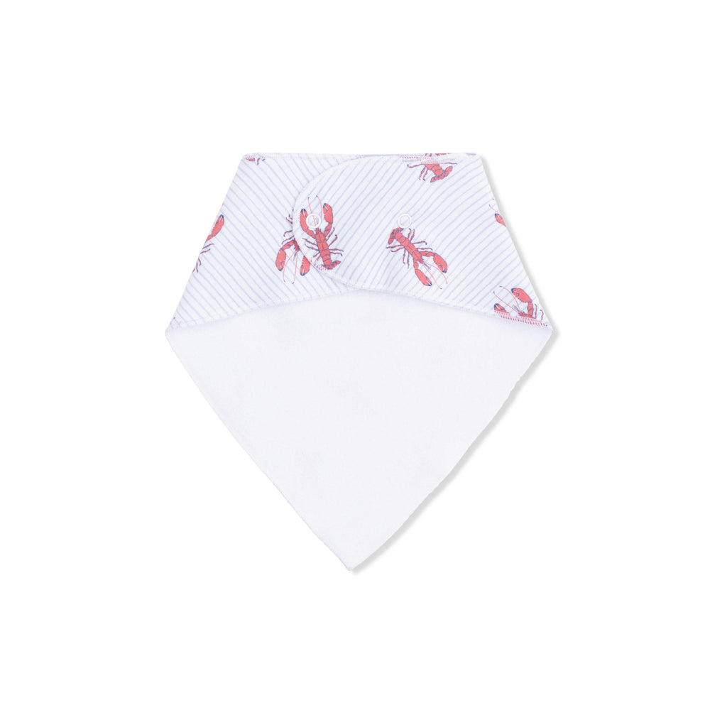 Louisiana Lobster Bamboo Bandana Bib