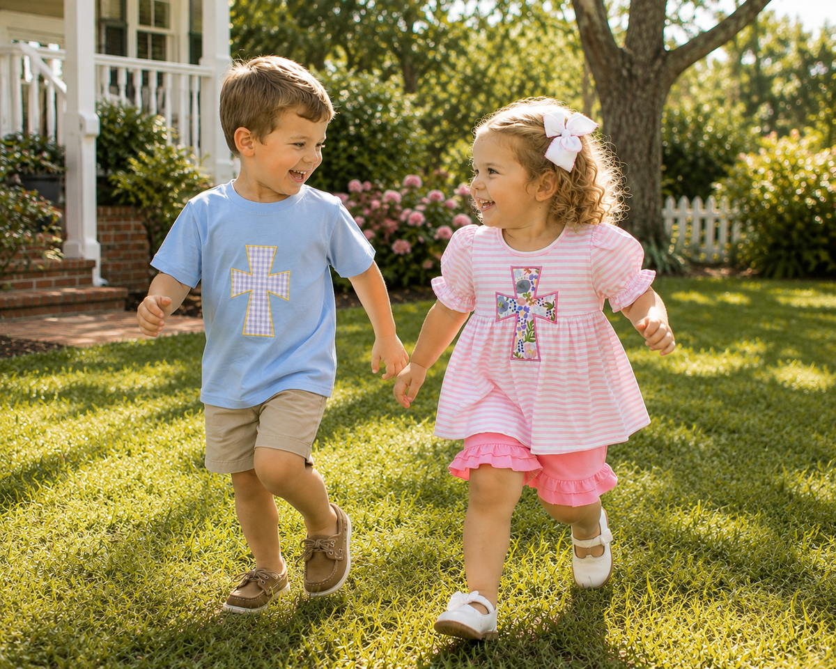 Little Blessings Cross Tee