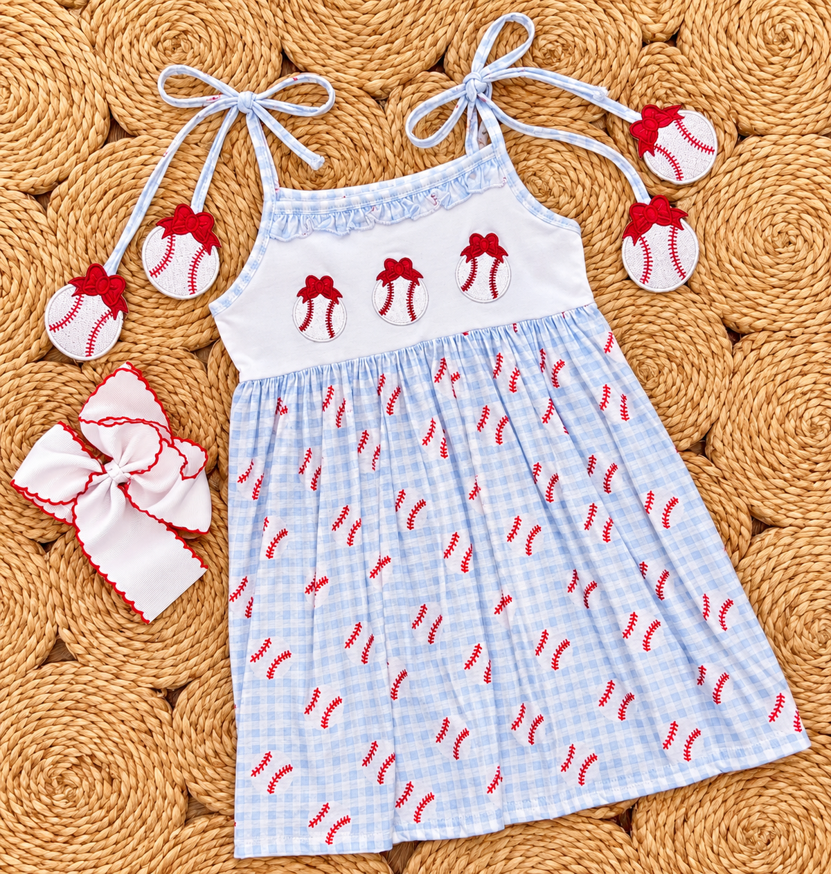 Diamond Darling Smocked Dress