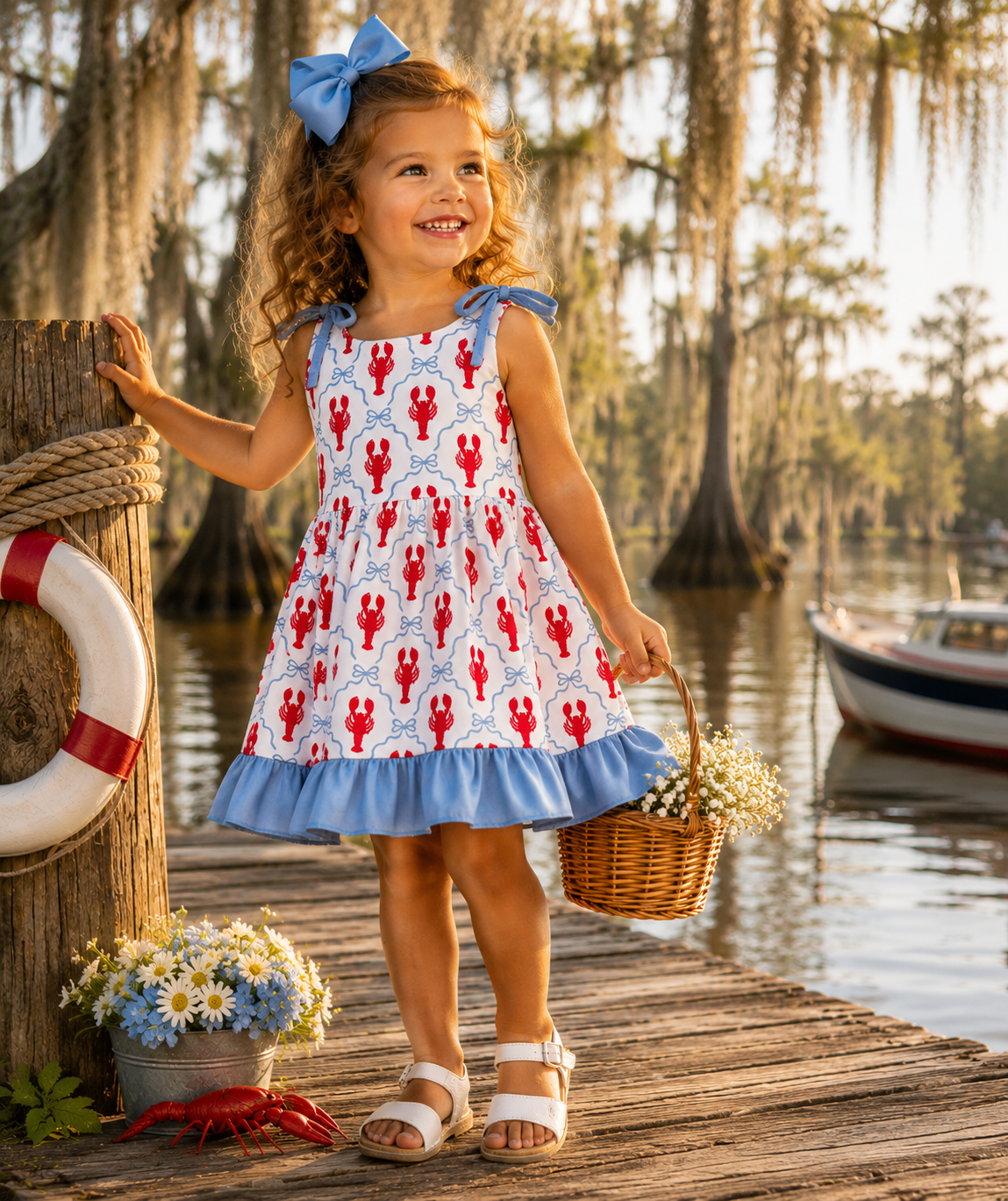 Cajun Cutie Crawfish Dress