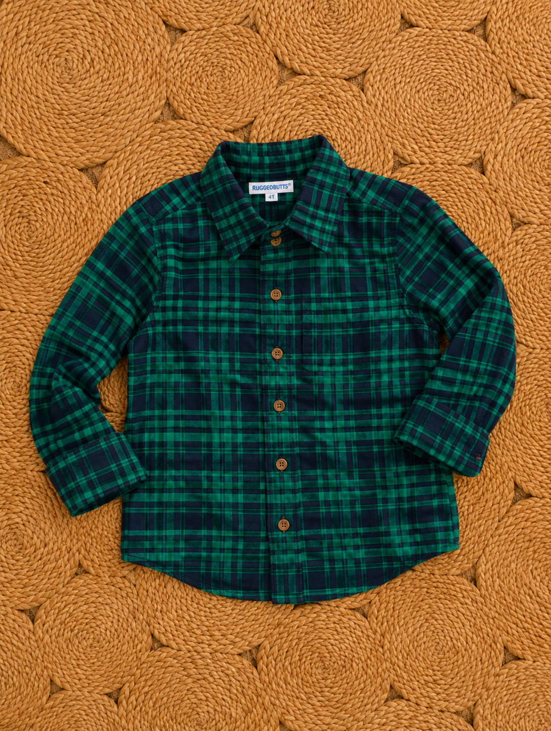 Hayden Plaid Long Sleeve Button Down Shirt