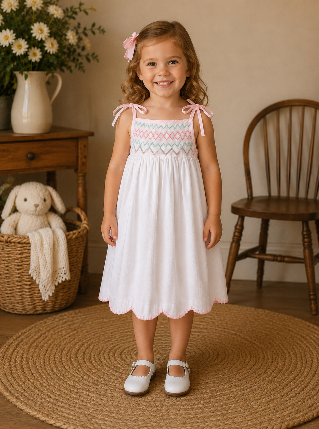 Sweet Magnolia Smocked Sundress