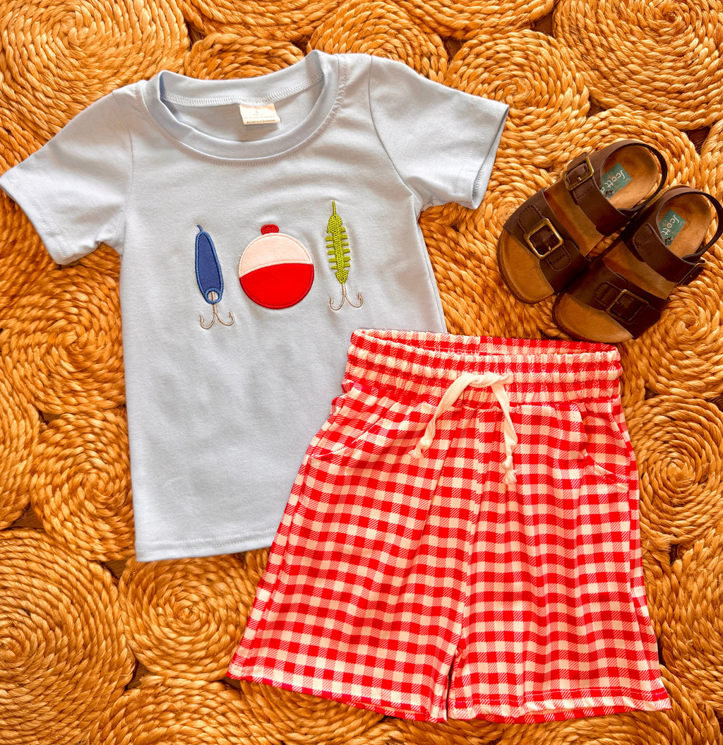 Gone Fishing Short Set