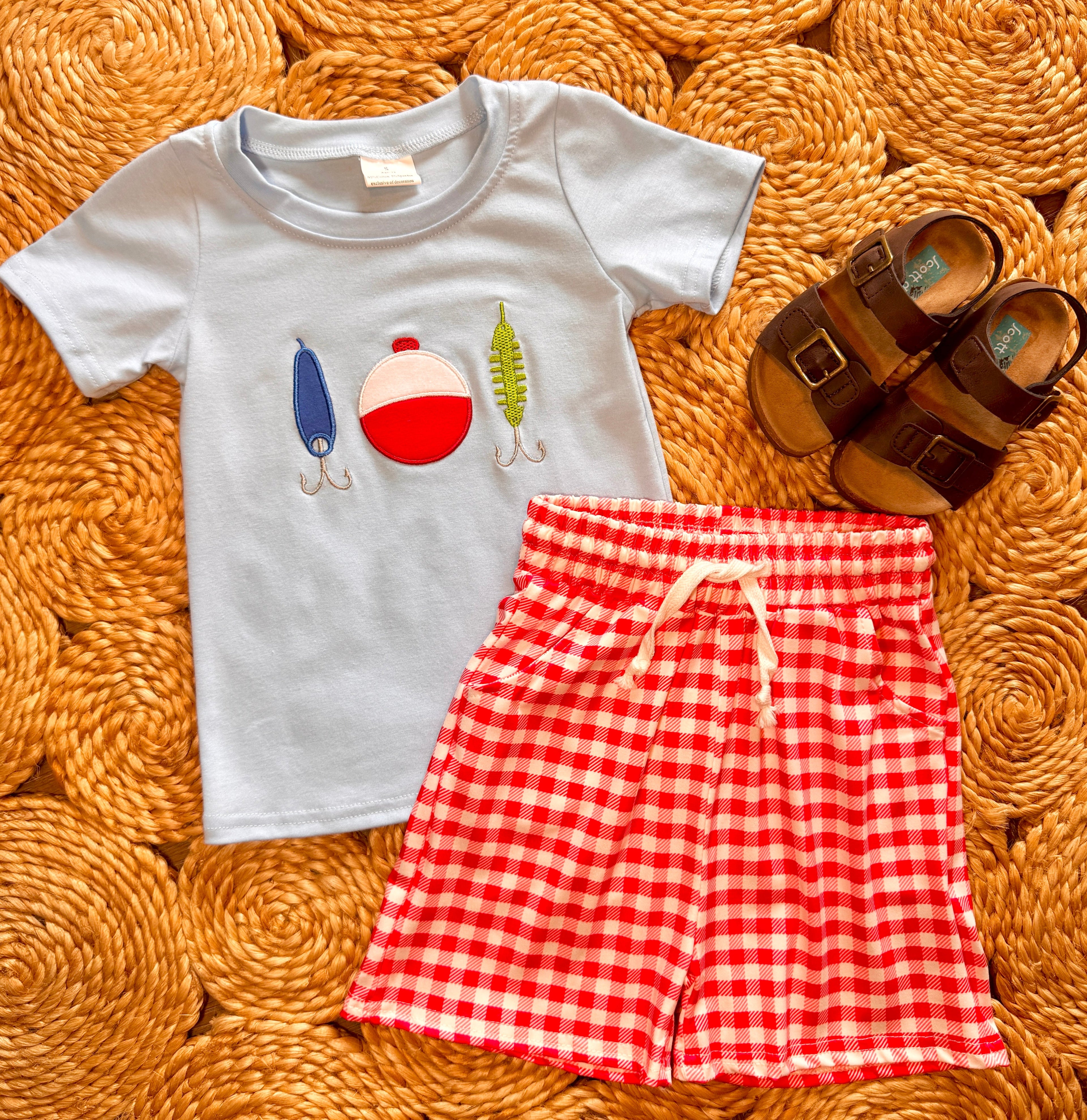 Gone Fishing Short Set