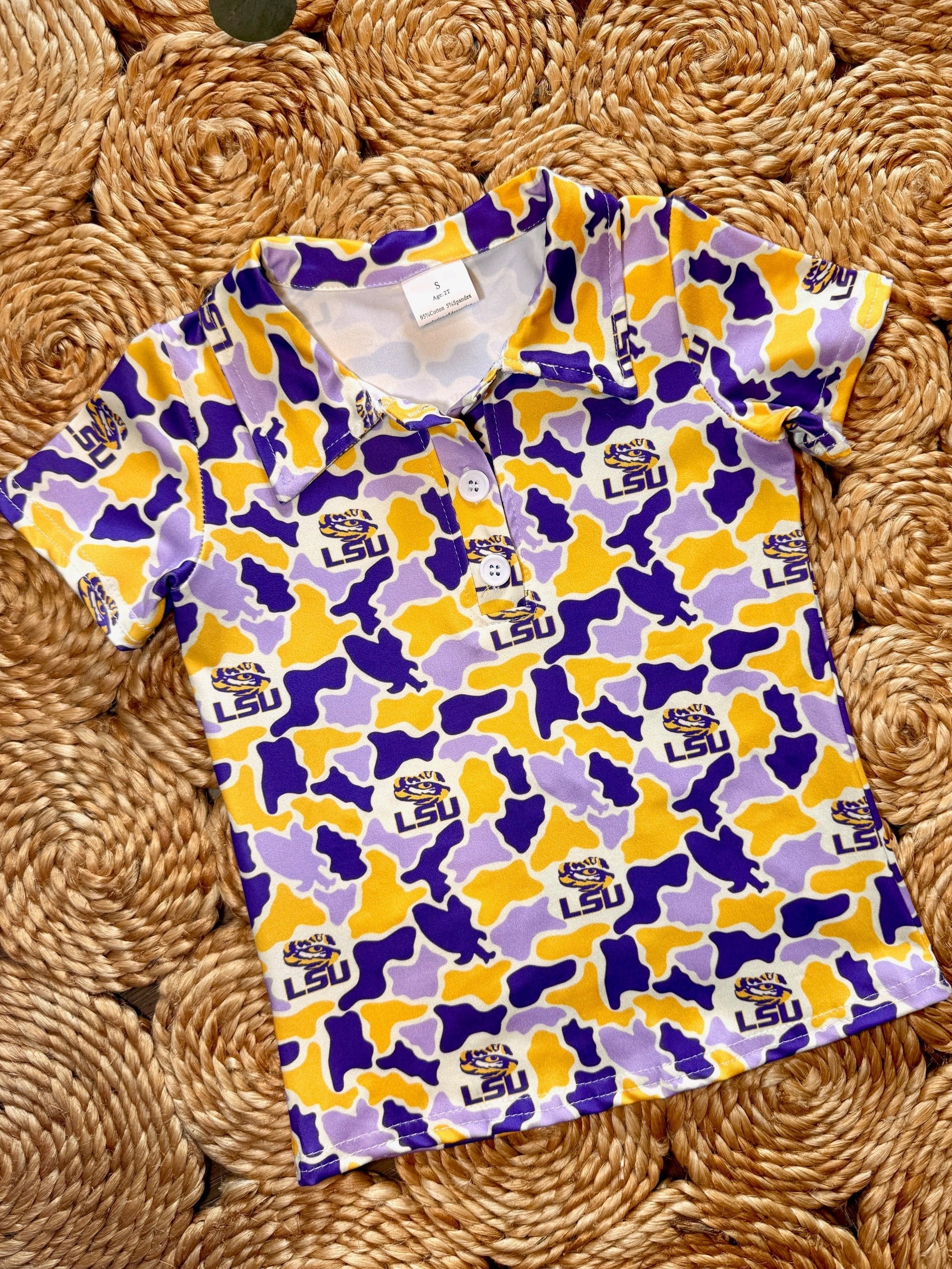 Tiger Camo Polo
