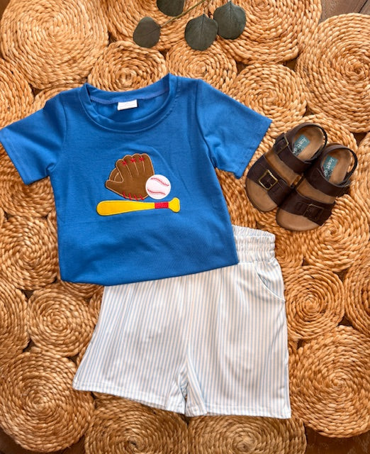 Little Slugger Short Set