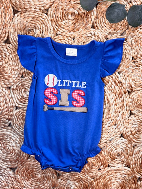 Little Sis Baseball Bubble