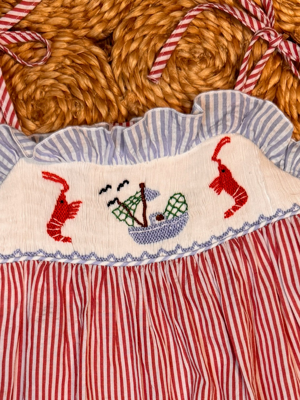Shrimp Boat Sweetheart Sundress
