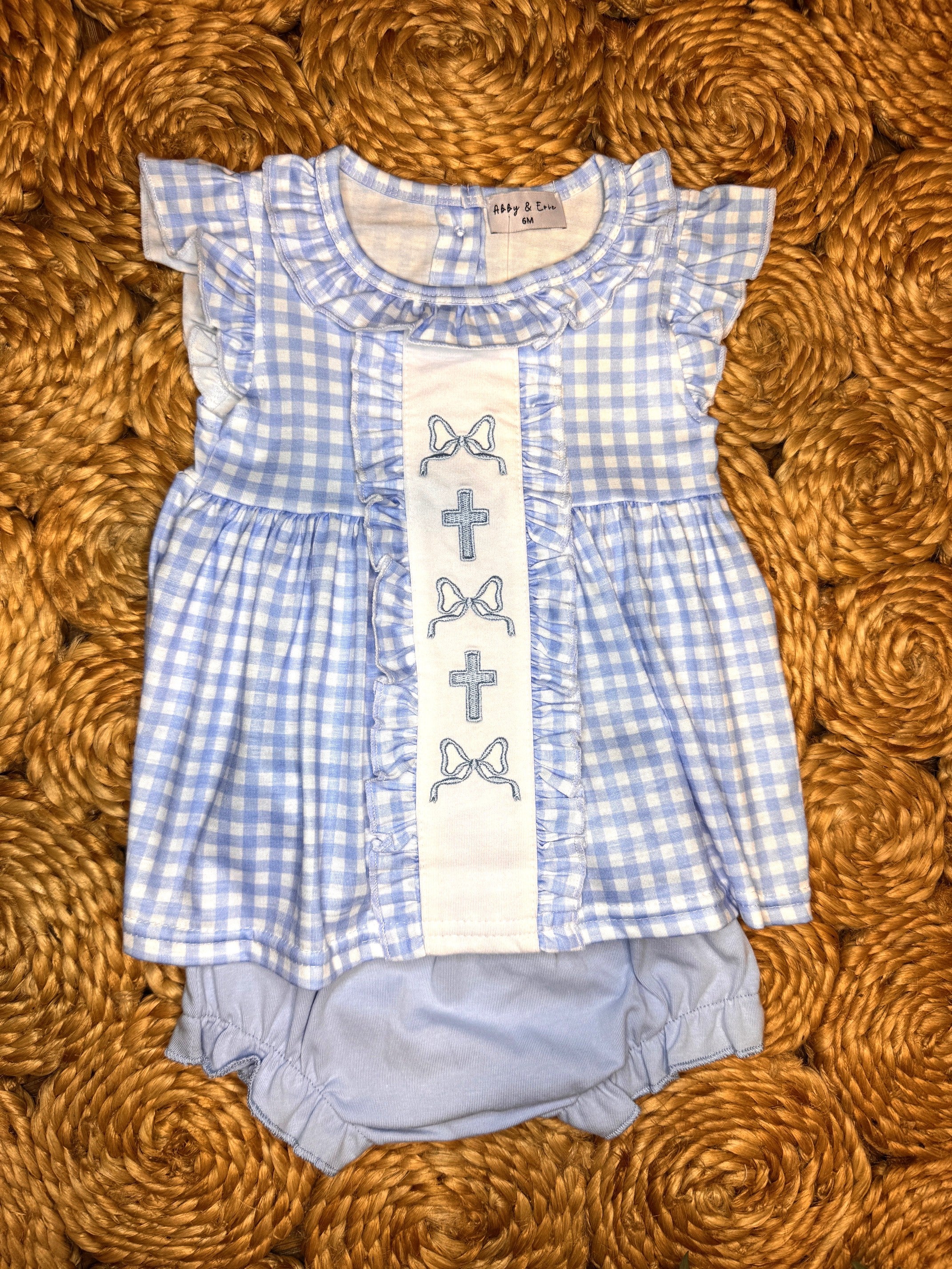 Faith, Hope & Bows Bloomer Set