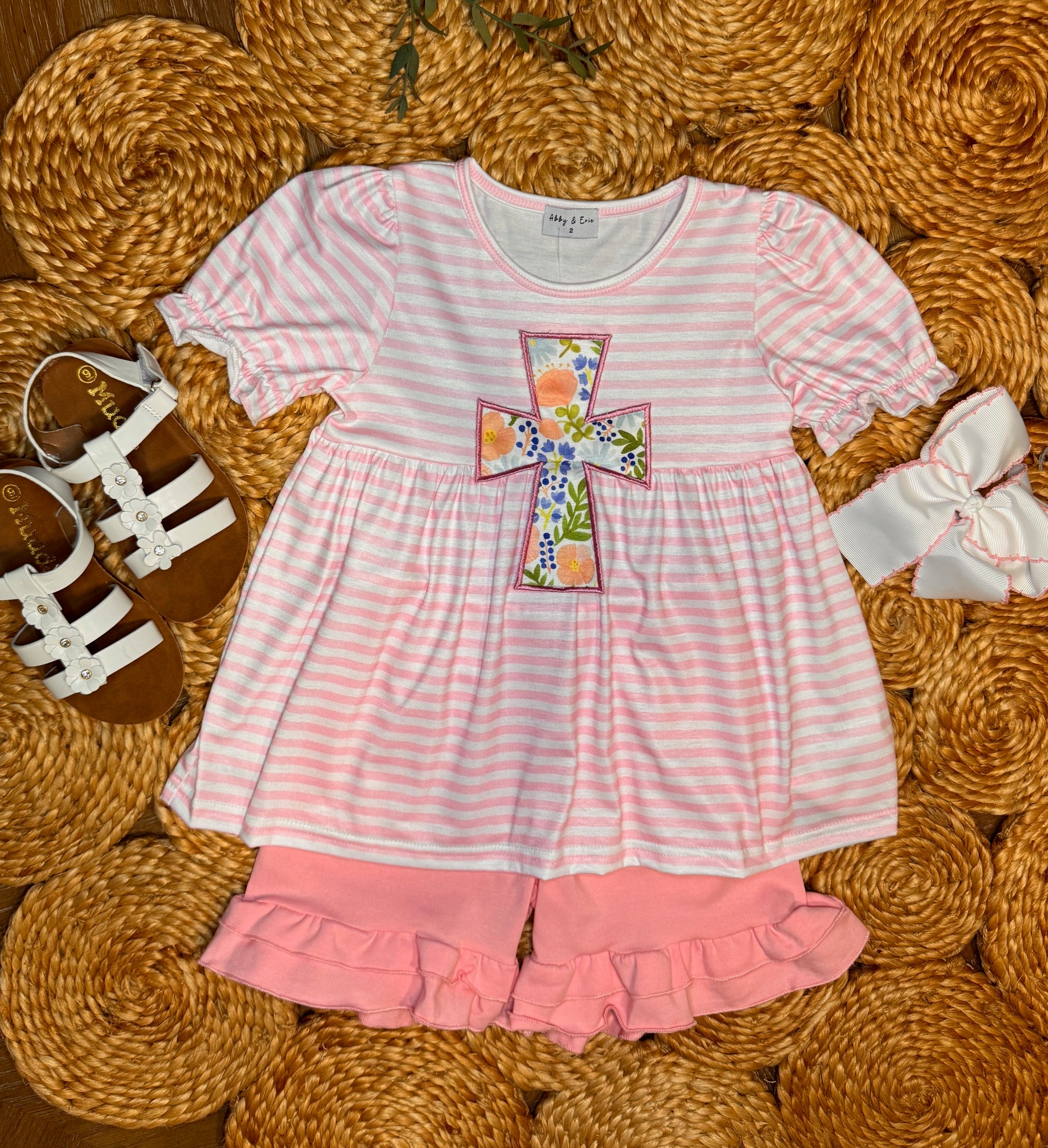 Grace in Bloom Cross Short Set