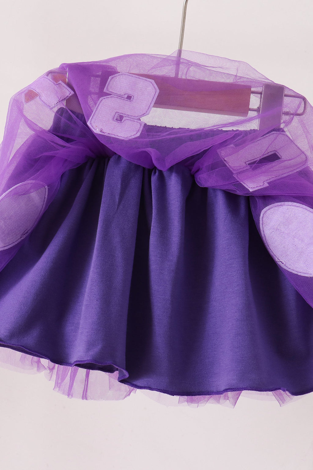 LSU Purple & Gold Sequin Football Tutu Skirt