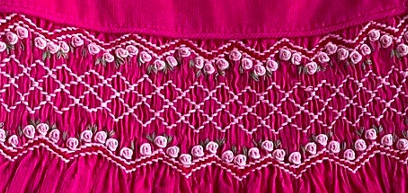 Rose Petal Smocked Dress