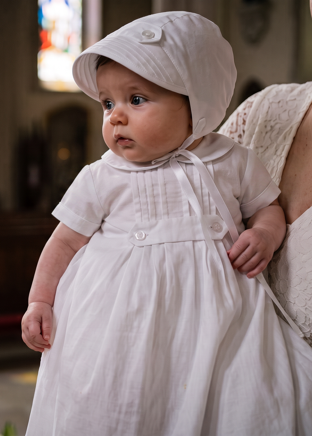 Colchester Heirloom Boys' Gown and bonnett