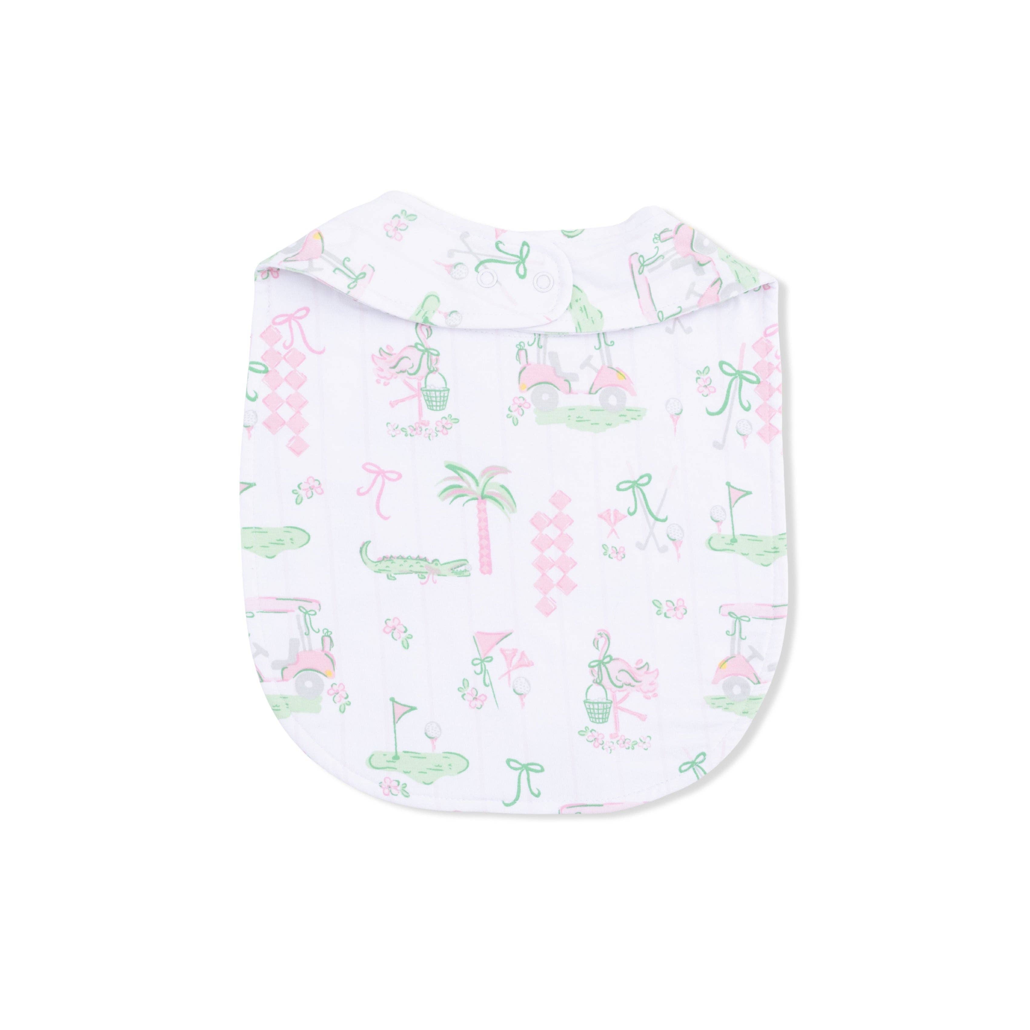 Pretty Golf Feeding Bib