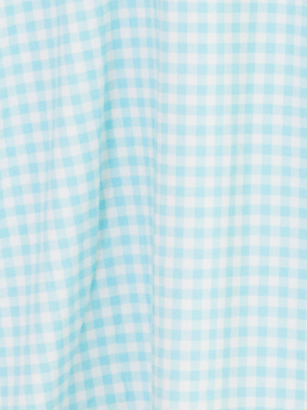 Blue Breeze Gingham SoftSnooze™ Knotted Gown & Beanie Set