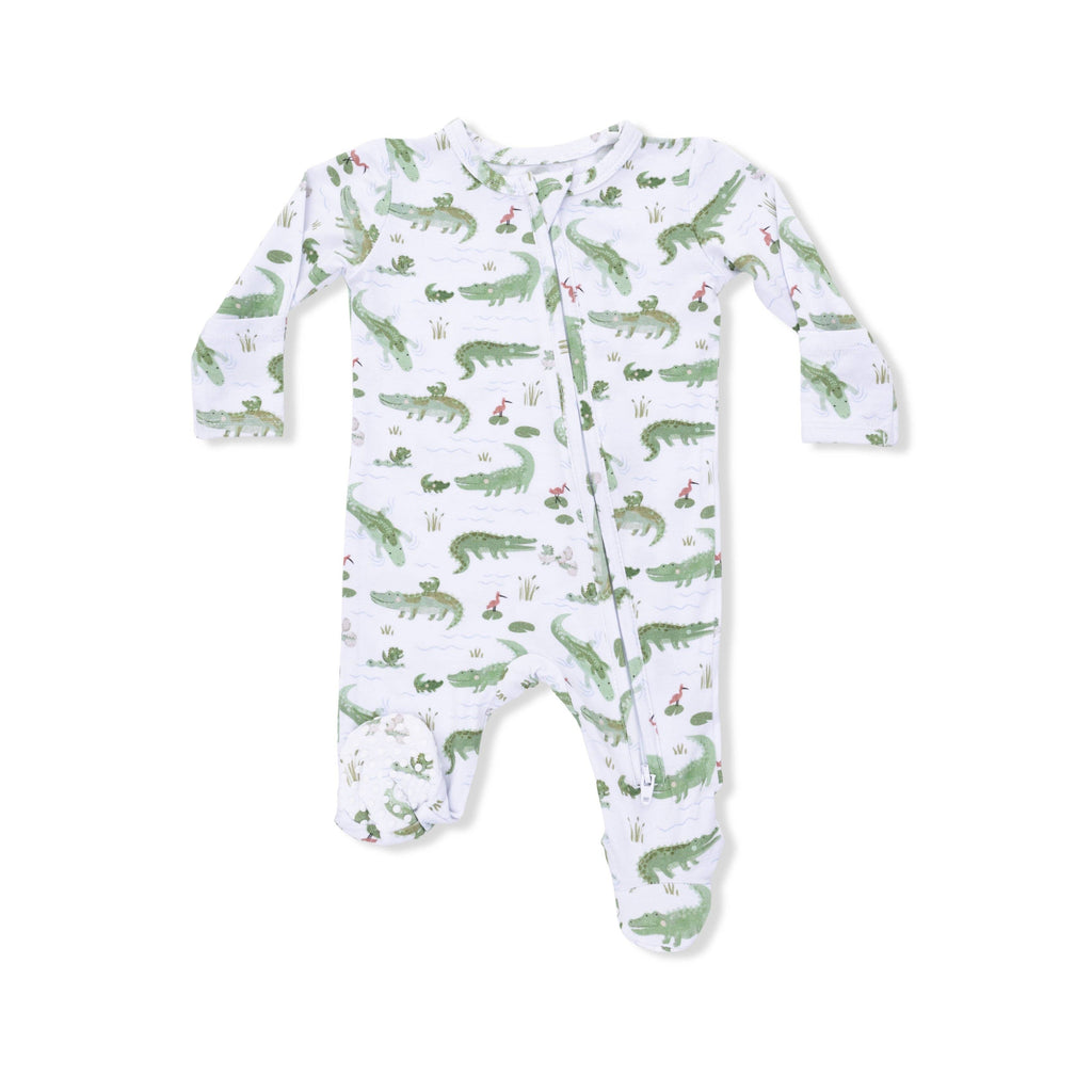 Gator Bamboo Zip Footie