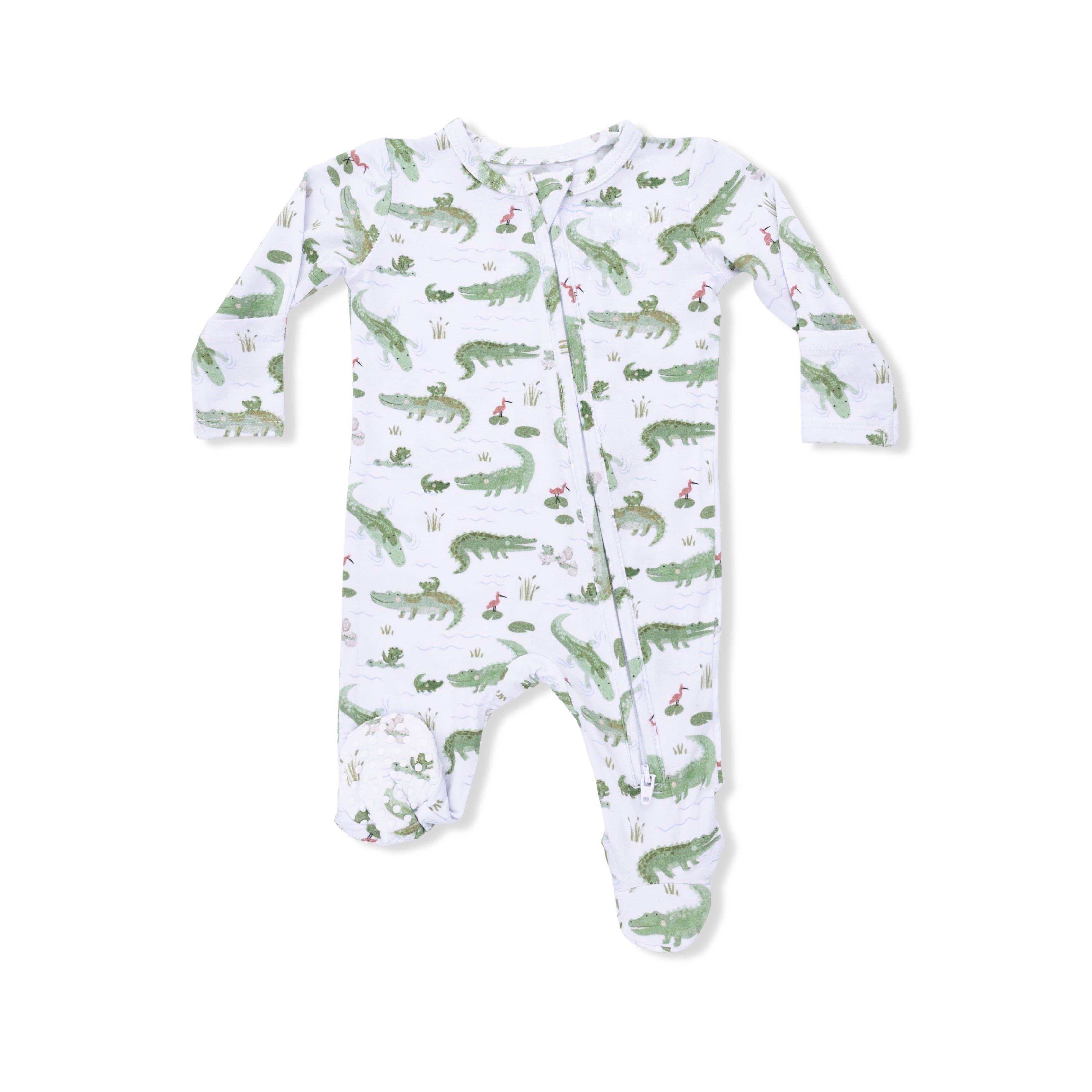 Gator Bamboo Zip Footie