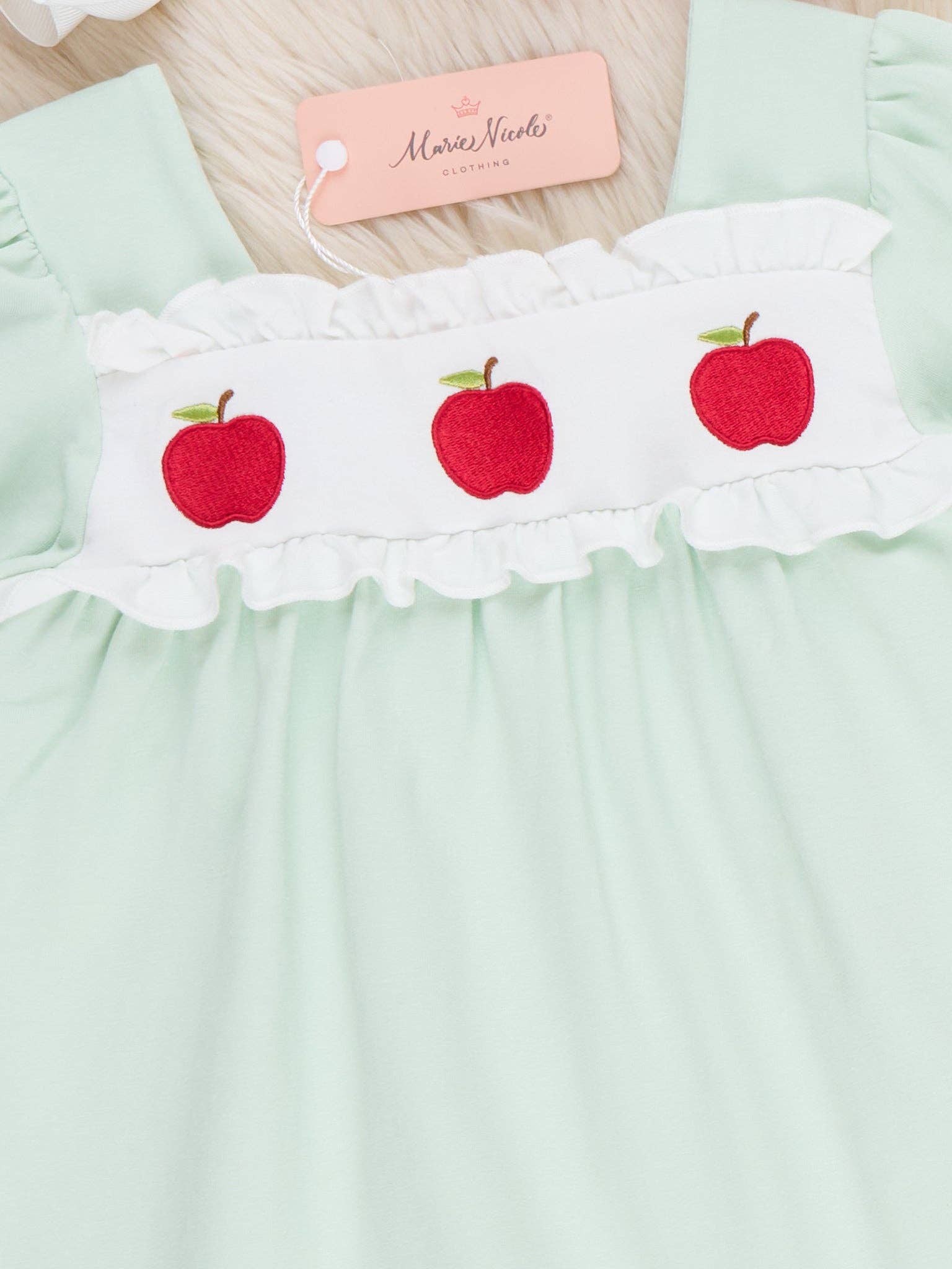 Autumn Apple Girls Short Set