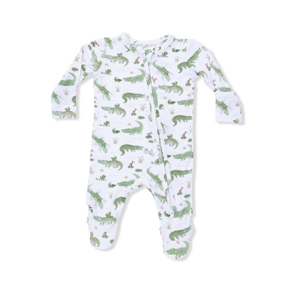 Gator Bamboo Zip Footie