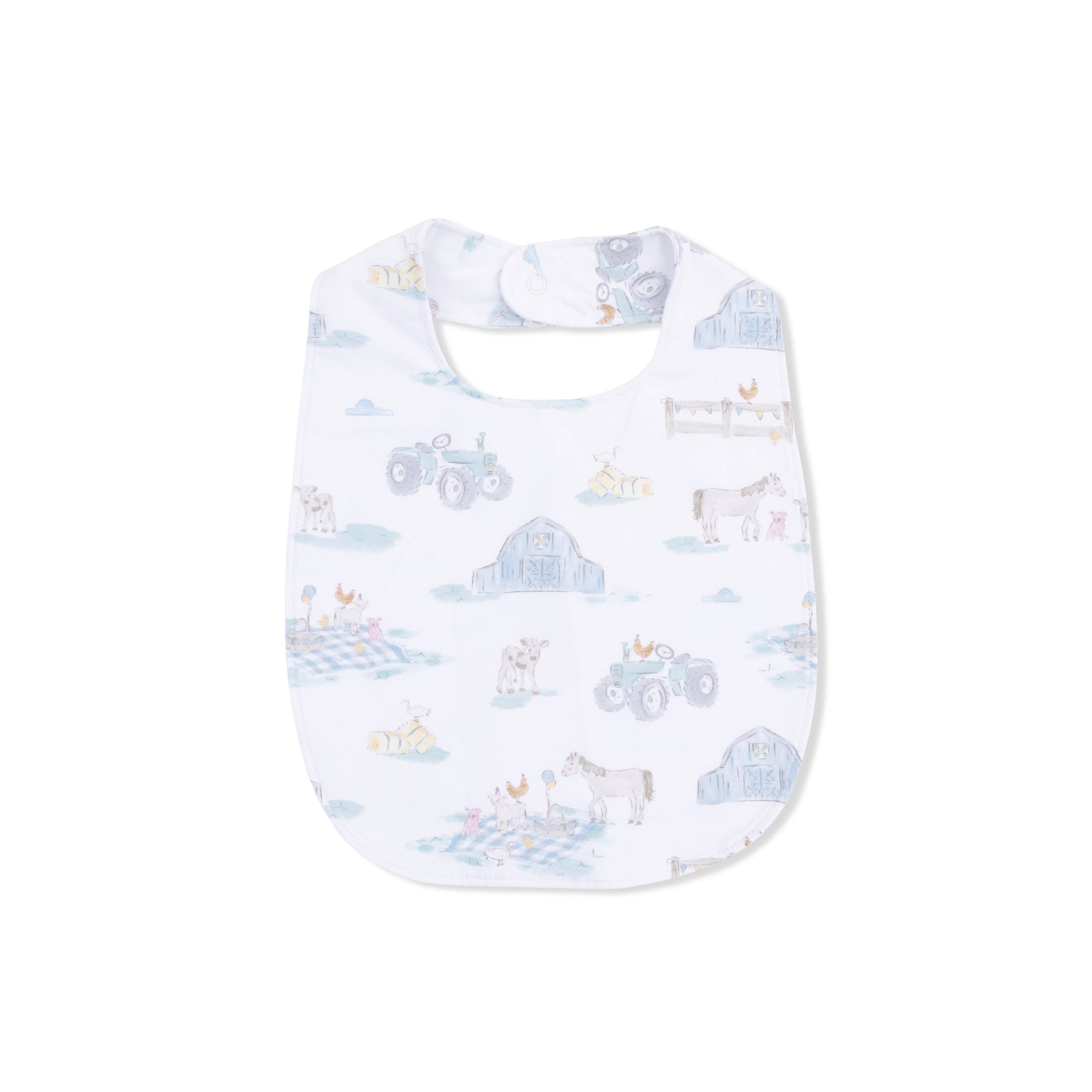 Blue Farm Feeding Bib
