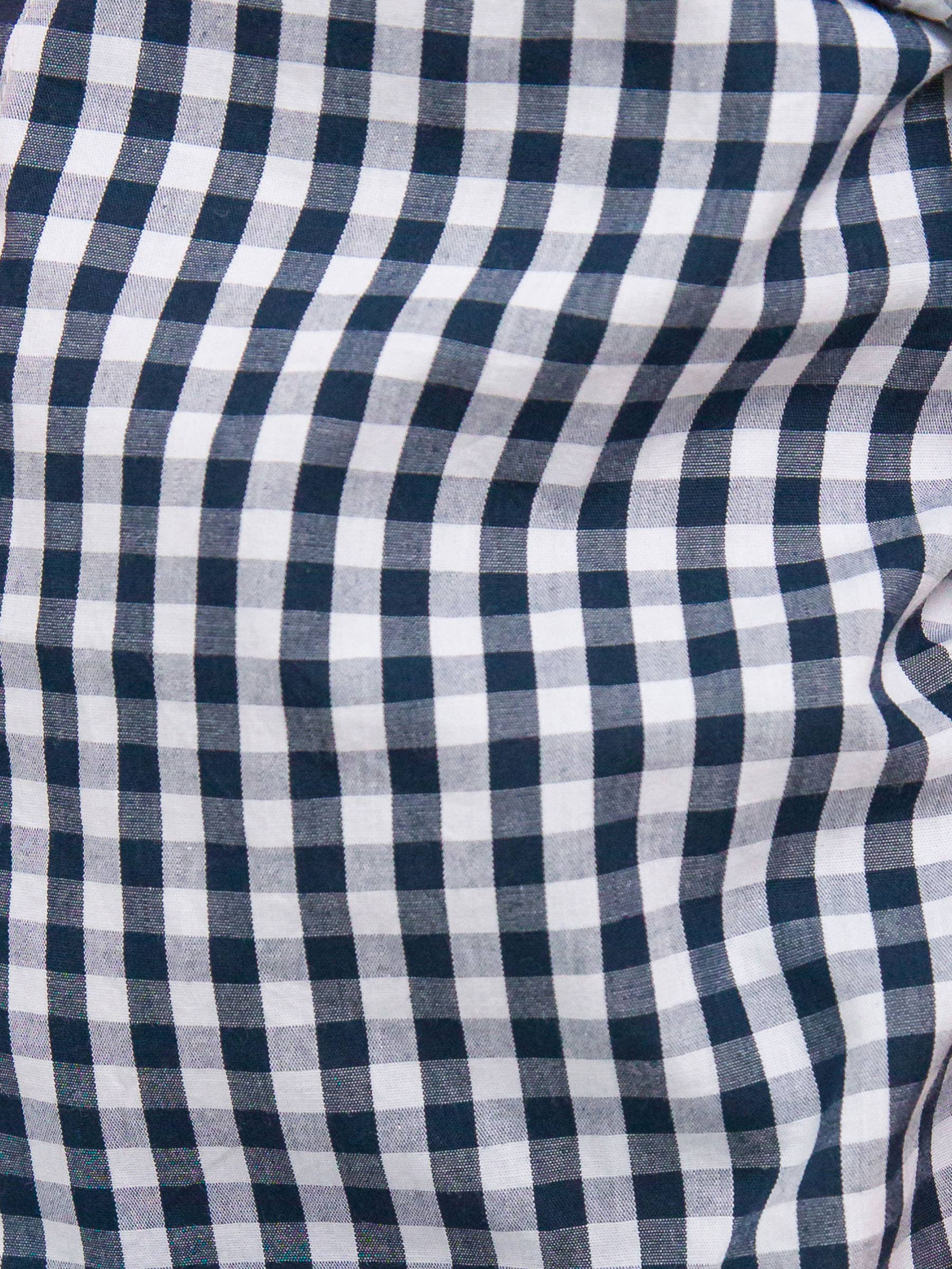 Classic Navy Gingham Rugged Butts Button-Down