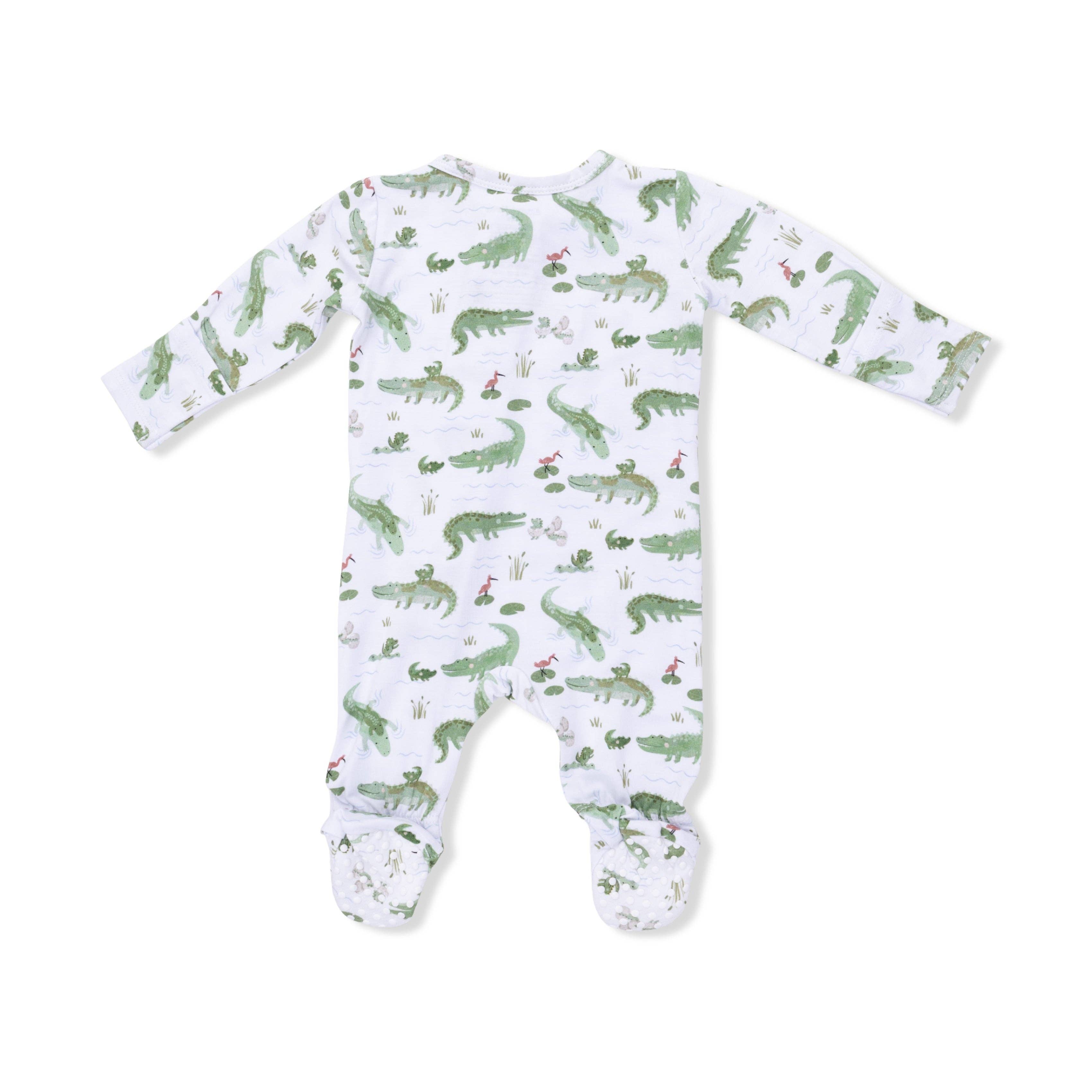 Gator Bamboo Zip Footie